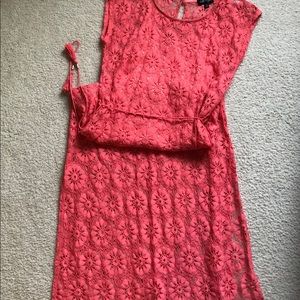 Lace maxi dress